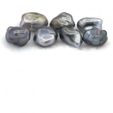 Lot de 7 Keishis de Tahiti - 3.08 gr